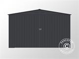 Garage métallique 3,8x4,8x2,32m, 18,24m², ProShed®, Anthracite Garage métallique 3,8x4,8x2,32m, 18,24m², ProShed®, Anthracite