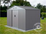 Metalen tuinhuis 2,77x1,91x1,92m ProShed®, Aluminium Grijs