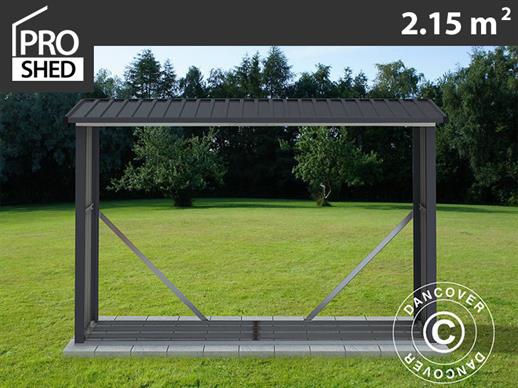 Wood Storage 2.42x0.89x1.56 m ProShed®, Anthracite