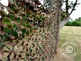 Camouflage net Woodland BASIC LIGHT, 2.4x6 m