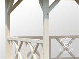 Houten tuinpaviljoen met houten vloer, 3x3x3,23m, 9m², Naturel Houten tuinpaviljoen met houten vloer, 3x3x3,23m, 9m², Naturel