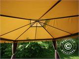 Gazebo da giardino Osiris 4x4m, Beige scuro