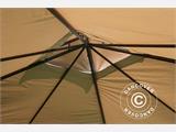 Gazebo Osiris 4x4 m, Dark beige