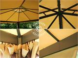 Gazebo Osiris 4x4 m, Dark beige