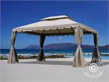 Gazebo Osiris 3x4 m, Dark beige