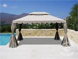 Gazebo Osiris 3x4 m, Dark beige