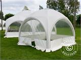 Kopułowy namiot imprezowy Multipavillon 3x3m, Biały