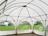 Carpa Multipavillon en forma de cúpula 6x6m, Blanca