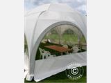 Tente de réception dome Multipavillon 6x9m, Blanc