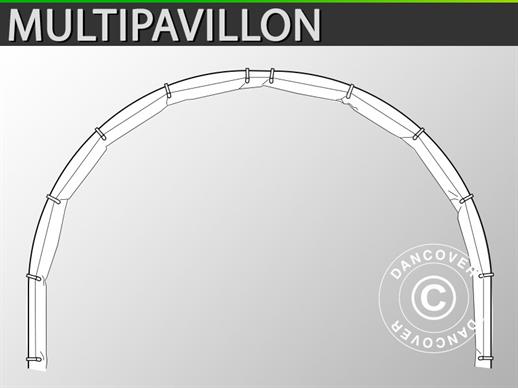 Dome marquee Multipavillon rain gutter