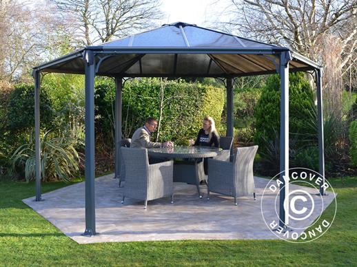 Gazebo Monaco, Palram/Canopia, 4.5x4.5 m, Grey