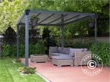 Tenda gazebo Milano 3000, Palram/Canopia, 3,09x3,09x2,25m, Cinza