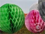 Honeycomb ball, 30 cm, Pink, 10 pcs. 