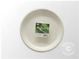 Disposable plates Ø26 cm, 100 pcs, White