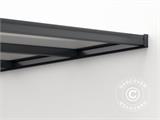 Tonnelle adossée Easy avec toit en polycarbonate, 3x4m, Anthracite Tonnelle adossée Easy avec toit en polycarbonate, 3x4m, Anthracite