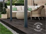 Terrasoverkapping Easy met glazen dak, 3x4m, Antraciet Terrasoverkapping Easy met glazen dak, 3x4m, Antraciet