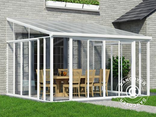 Conservatory SanRemo, Palram/Canopia, 4x4.25 m, White