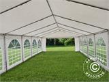 Marquee Exclusive 5x12 m PVC, White Marquee Exclusive 5x12 m PVC, White