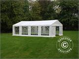 Partytent PLUS 4x8m PE, Wit