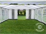 Marquee PLUS 5x8 m PE, Grey/White