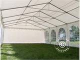 Carpa para fiestas, Exclusive CombiTents® 6x10m, 3 en 1, Blanco