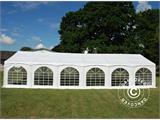 Tente de réception Exclusive 6x12m PVC, "Arched", Blanc Tente de réception Exclusive 6x12m PVC, "Arched", Blanc