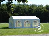 Carpa para fiestas Original 4x6m PVC, "Arched", Blanco