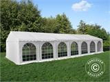 Carpa para fiestas, Exclusive CombiTents®; 6x14m, 5-i-1, Blanco