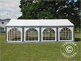 Tenda para festas Original 6x8m PVC, Cinza/Branco