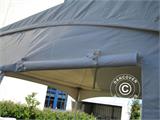 Pagodetent PartyZone 6x6m, PVC, Wit