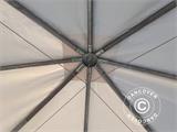 Tenda para festas pagoda Exclusive 5x5m PVC, Branco