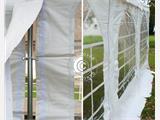 Tenda para festas pagoda Exclusive 7x7m PVC, Branco