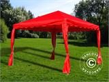 Tenda para festas UNICO 3x3m, Vermelho