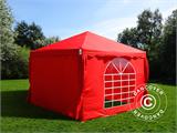 Tendone per feste UNICO 3x3m, Rosso