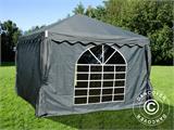 Partytent UNICO 3x3m, Donkergrij