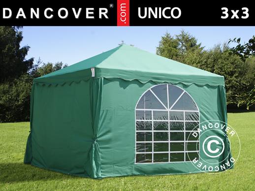 Tenda para festas UNICO 3x3m, Verde Escuro
