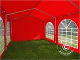 Tenda para festas UNICO 3x6m, Vermelho