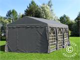 Partytent UNICO 3x6m, Donkergrij