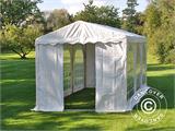 Carpa para fiestas SEMI PRO Plus 3x6m  PVC, Blanco 