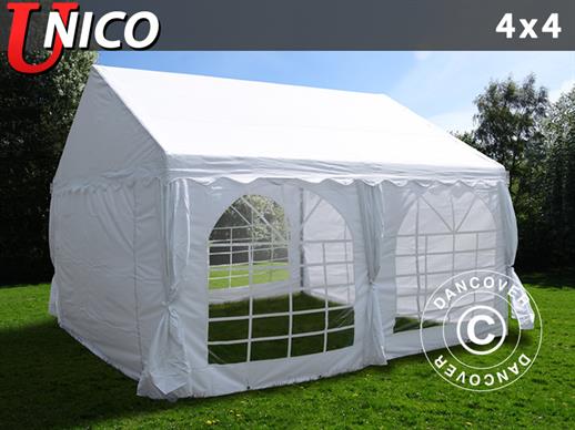 Namiot imprezowy UNICO 4x4m, Biały