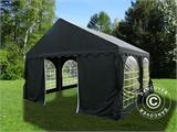 Partyzelt UNICO 4x4m,  Schwarz