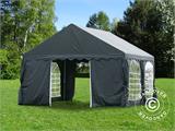 Partyzelt UNICO 4x4m,  Schwarz