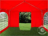 Carpas para fiestas UNICO 4x4m, Rojo