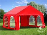 Tente de réception UNICO 4x4m, Rouge Tente de réception UNICO 4x4m, Rouge - 18