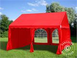 Tente de réception UNICO 4x4m, Rouge Tente de réception UNICO 4x4m, Rouge - 22
