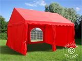 Tendone per feste UNICO 4x4m, Rosso