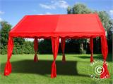 Tente de réception UNICO 4x4m, Rouge Tente de réception UNICO 4x4m, Rouge - 26