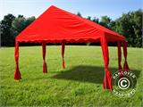 Tente de réception UNICO 4x4m, Rouge Tente de réception UNICO 4x4m, Rouge - 27