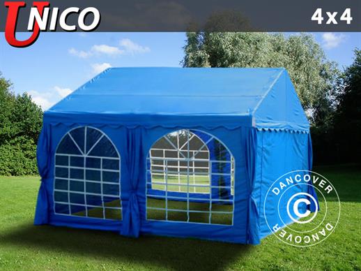 Šator za zabave UNICO 4x4m, Plava