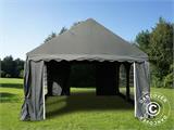 Partytent UNICO 4x4m, Donkergrij